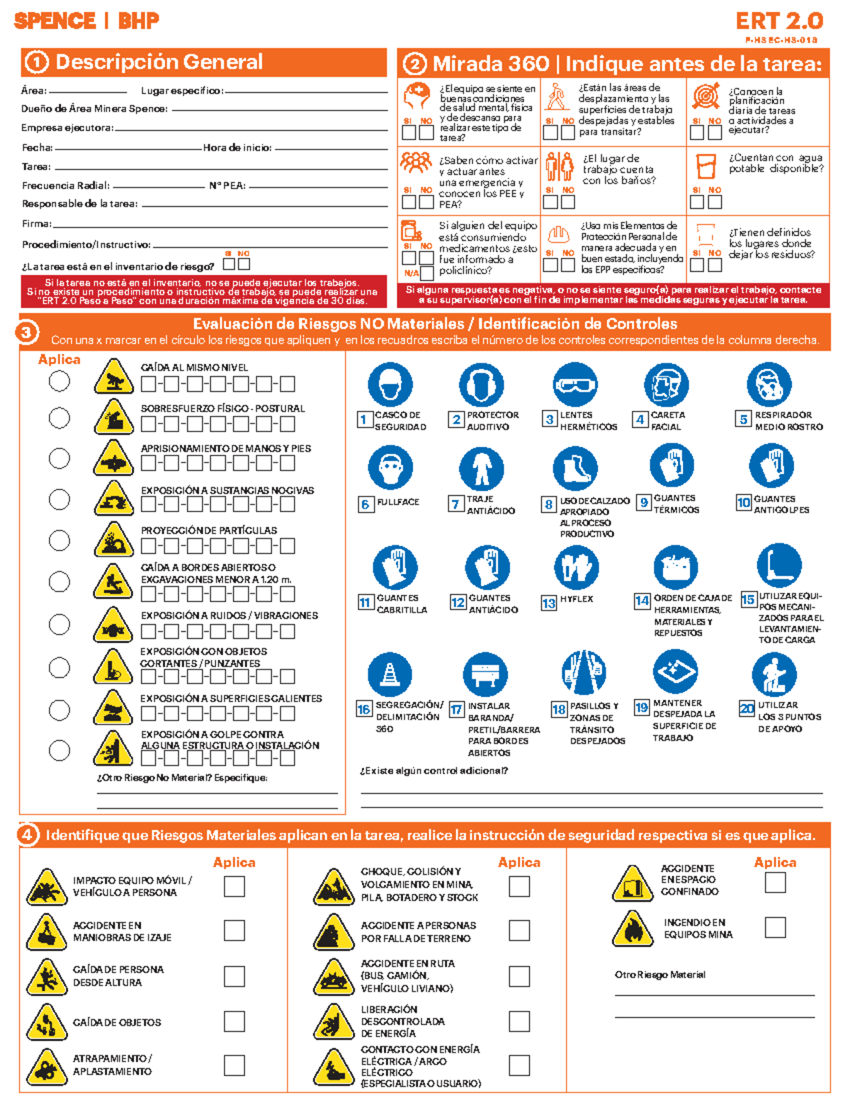 ERT 2.0 - Evaluación de Riesgos y Seguridad en Minería - Document Preview