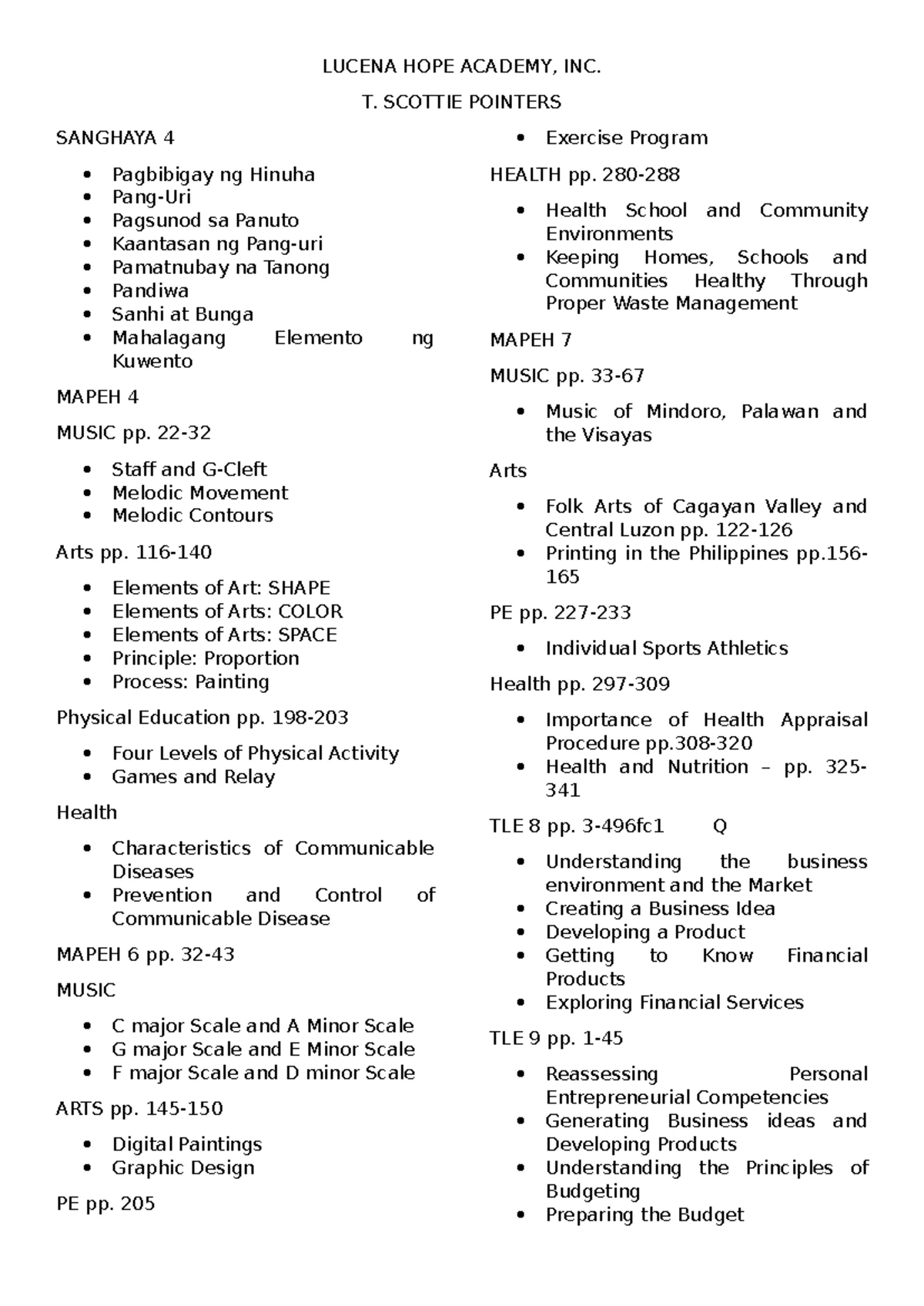 710905664-Rubrics-Seafood - COOKERY 10 QUARTER 2 FINAL PERFORMANCE TASK ...