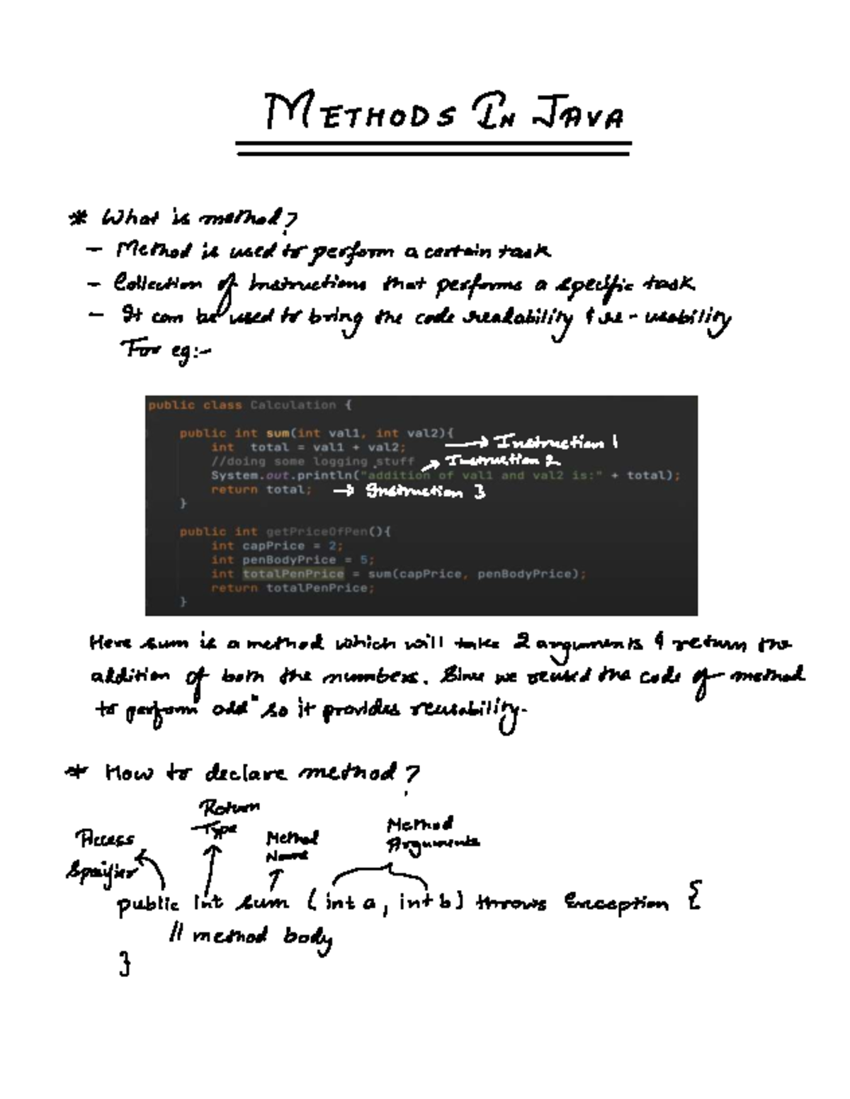 Java Methods: Understanding Access Specifiers and Constructor Types ...