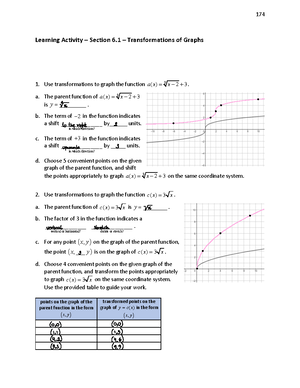 MAC 1105 Final - MAC 1105C Final Exam Review 1. In the process of ...