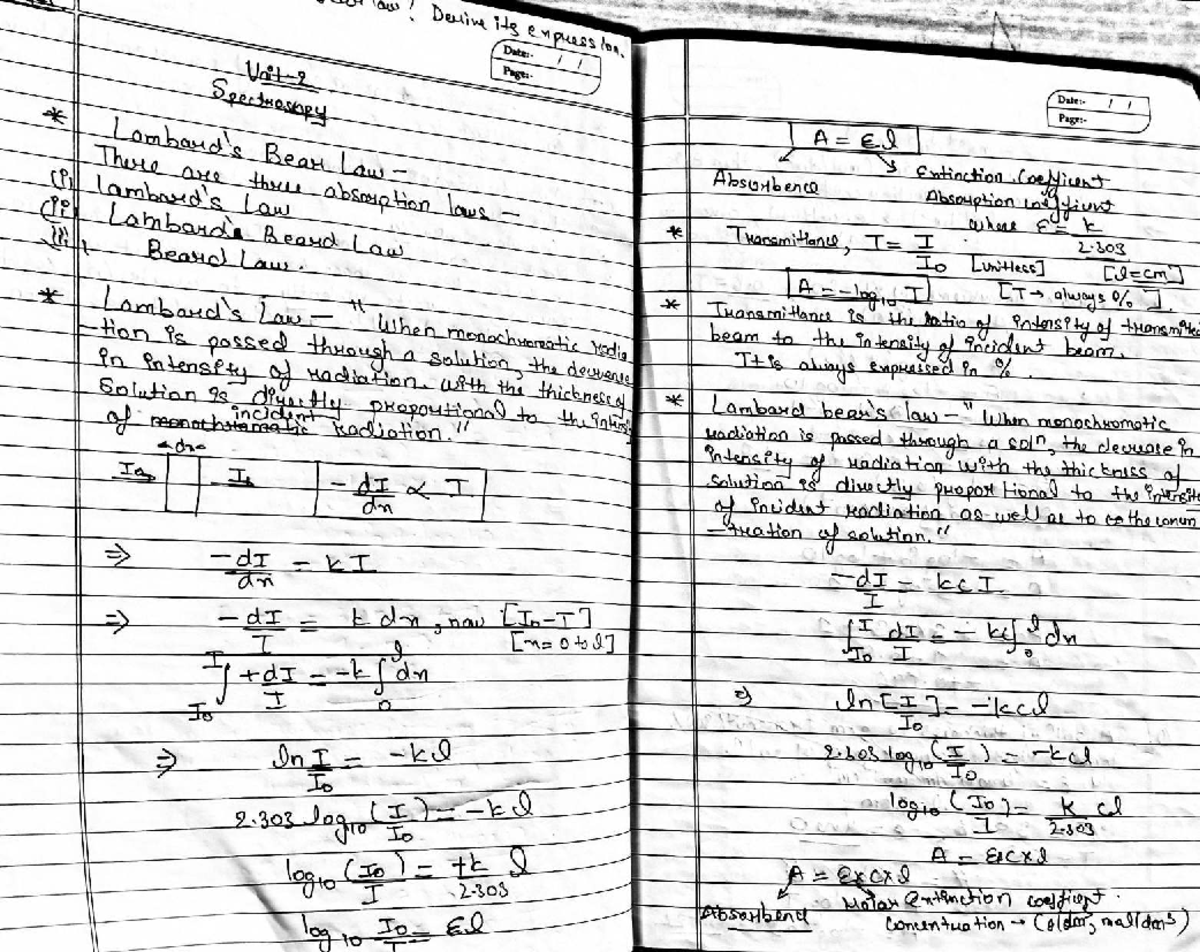 Engineering Chemistry Unit 2 Lecture Notes by GCET (250509 232201 ...