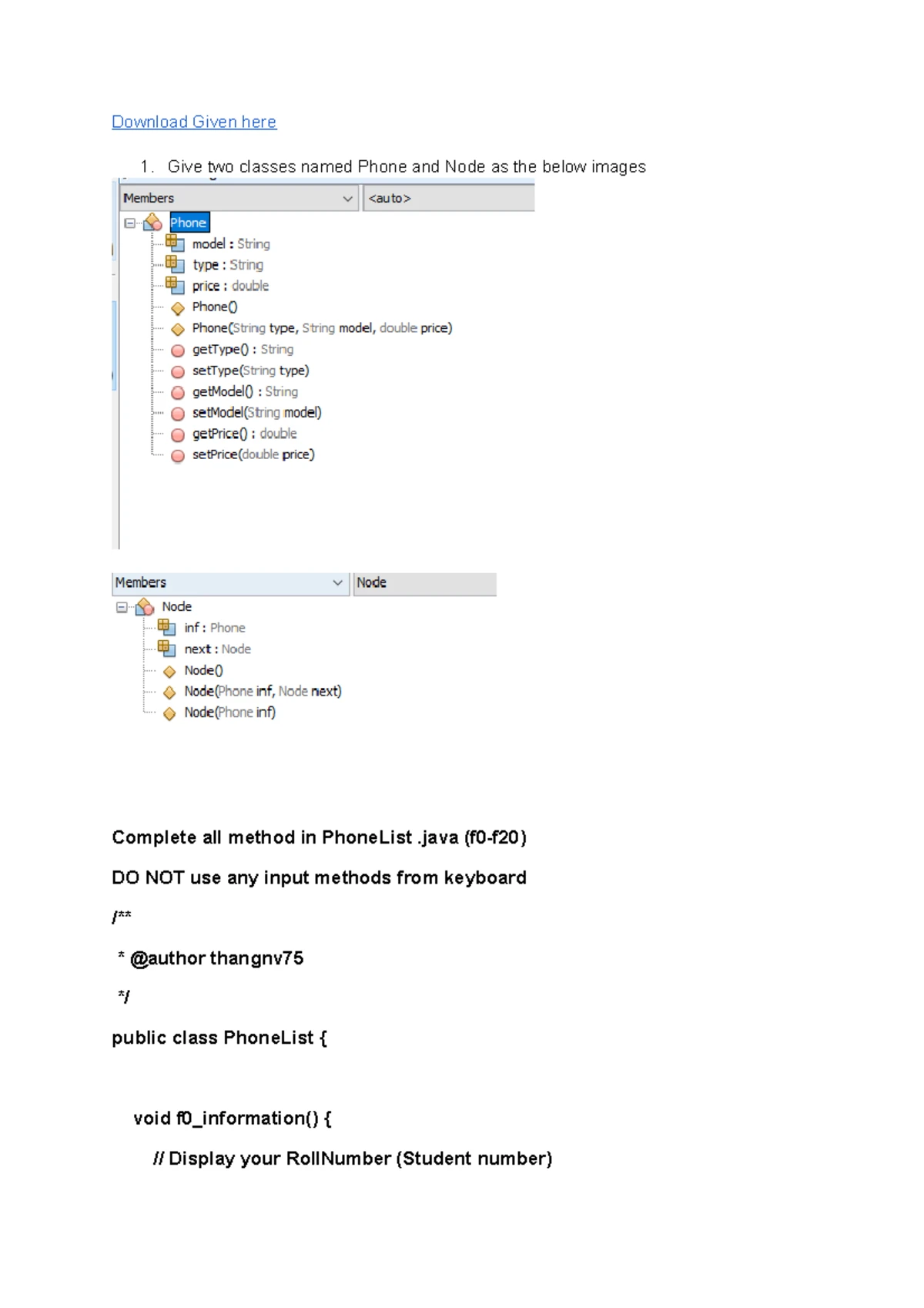 Class Lib: File Handling Methods and Utilities - Studocu