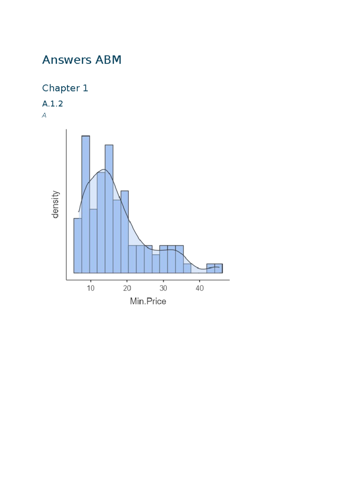 ABM Chapter 1 & 2 Exercise Answers with Jamovi Graphs - Studeersnel