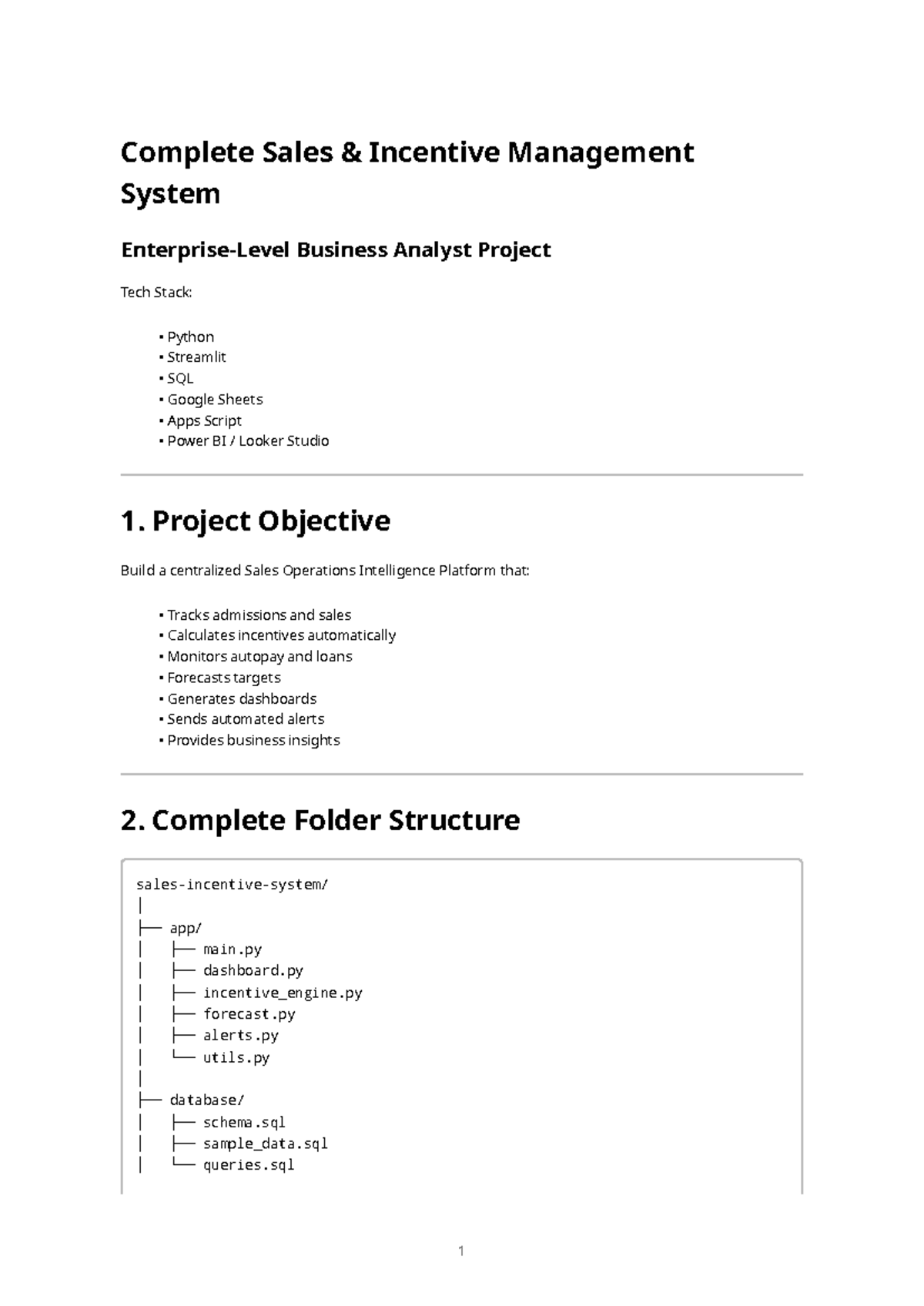 Complete Sales Incentive Management System Full Stack Project - Studocu