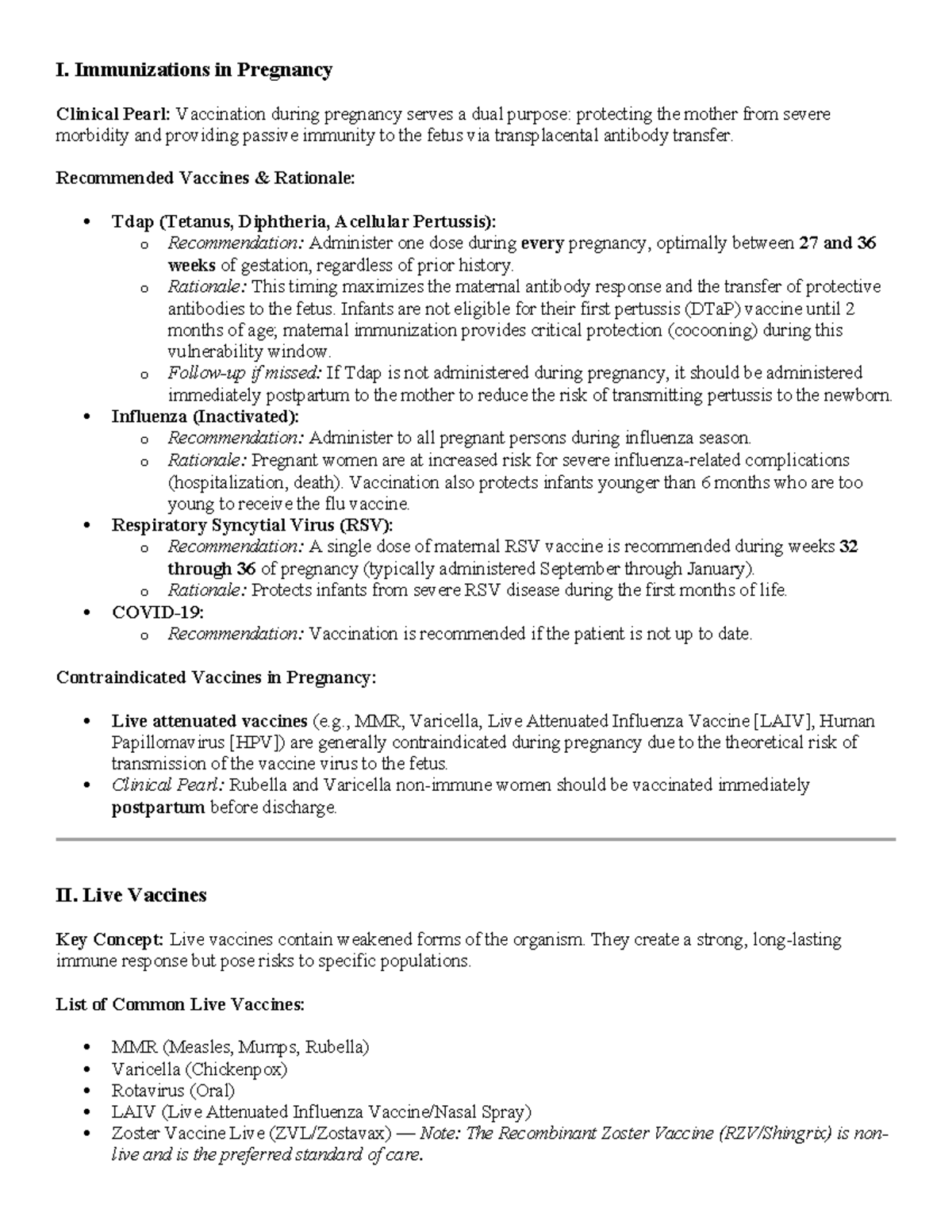 Primary Healthcare Study Guide: Pediatric Immunizations & Growth - Studocu
