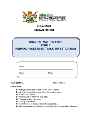 Technology Grade 9 ATP 2025 - Technology Grade 9 ATP: 2025 TERM 1 - 4 ...