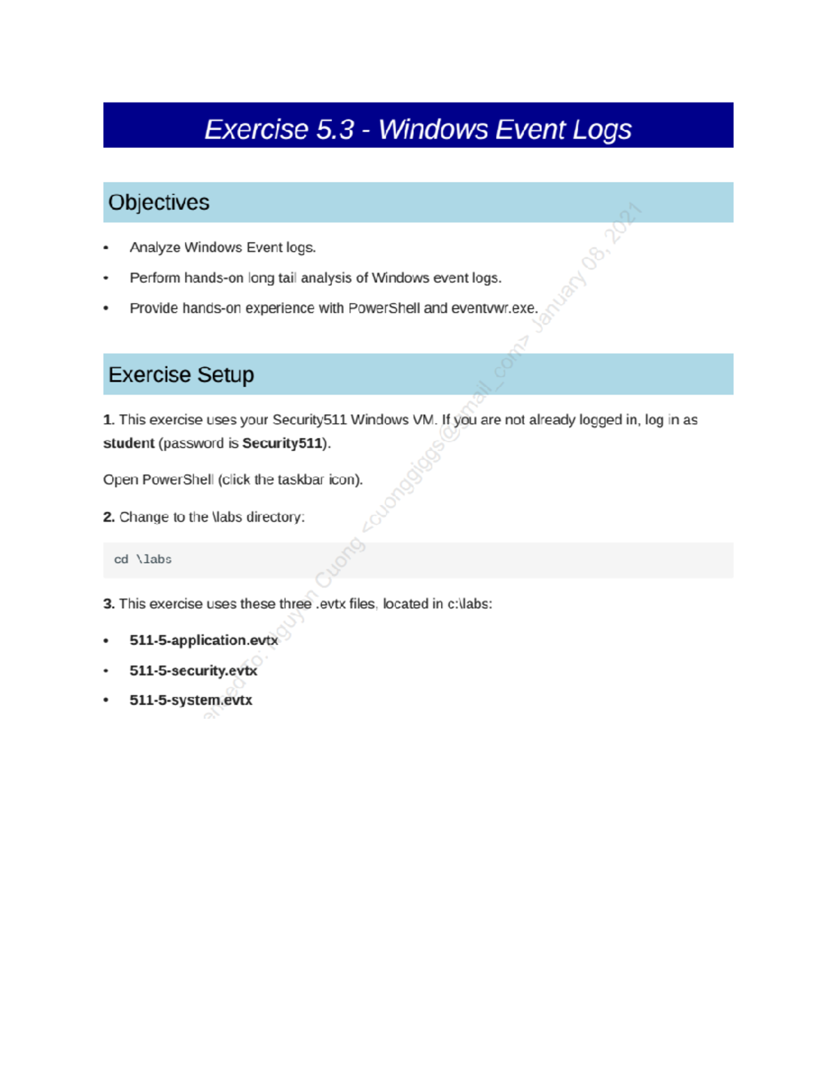 Lab 12 - Windows event logs - An toàn và Bảo mật Hệ thống thông tin ...
