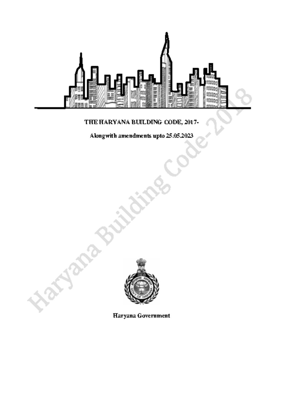 Haryana Building Code-2017: Comprehensive Guidelines & Amendments 2023 ...
