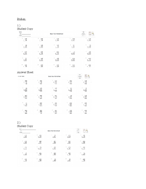 Cbmreadingassignment - Probes: Instructional Level Reading Fluency ...