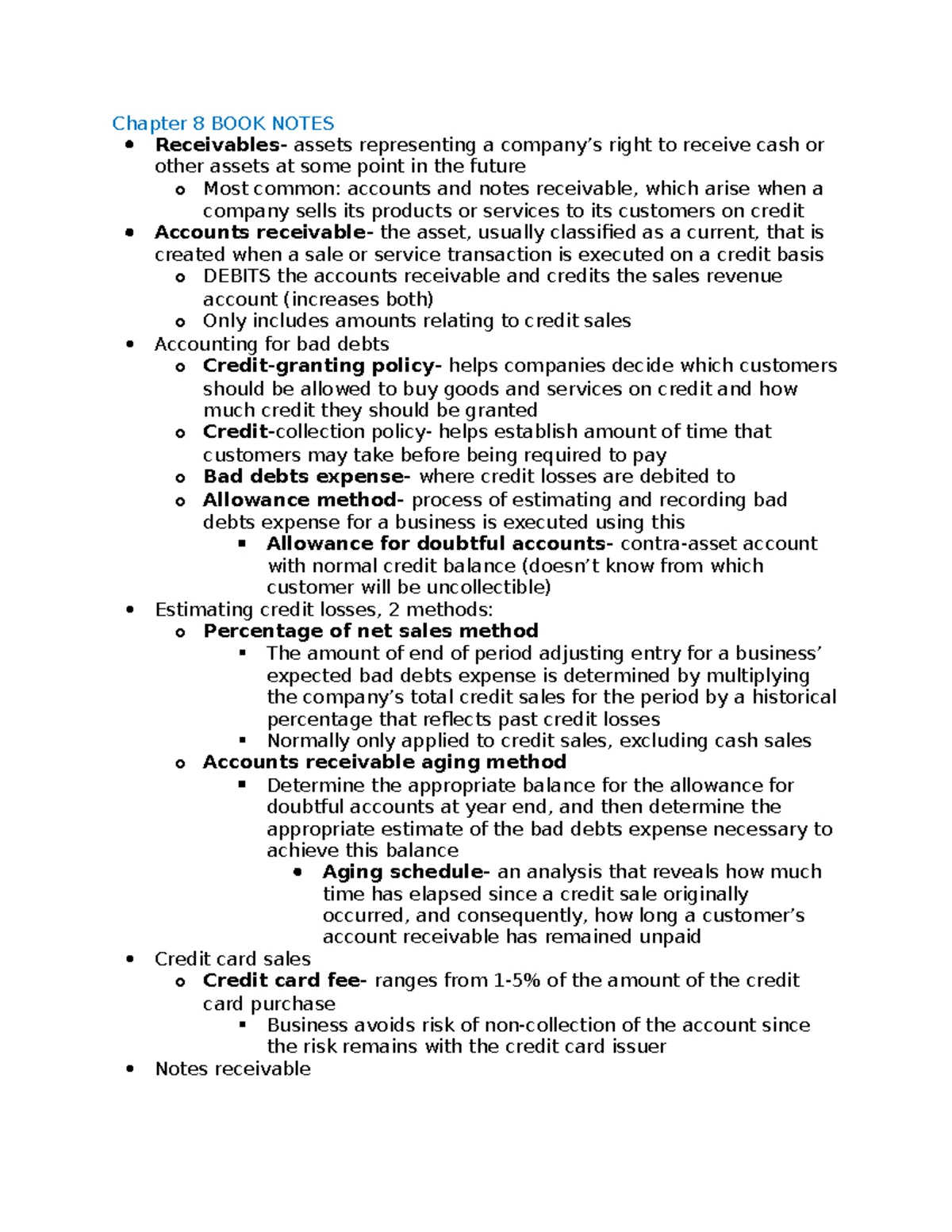 BUS1100 - Module 02 - Course Notes - Course Notes Module 2: Processing ...