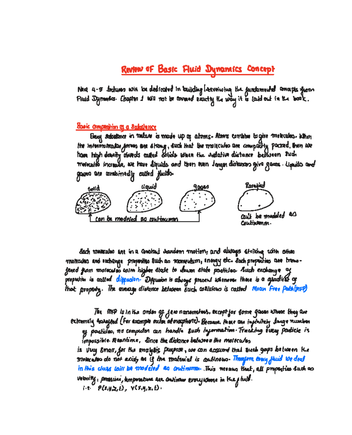 Final Exam Study Guide: Basic Fluid Dynamics Concepts (XYZ-101) - Studocu