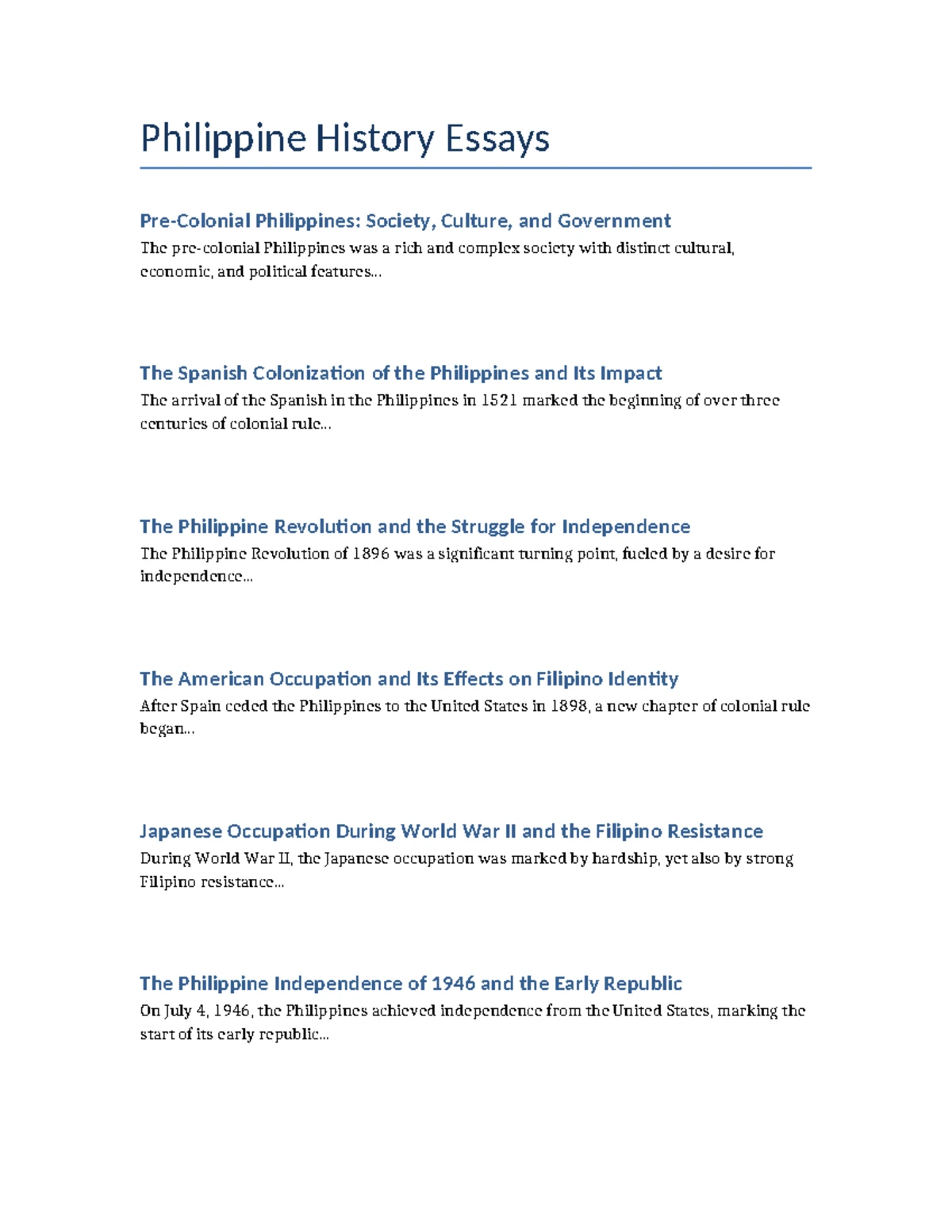 Ghist Module 1, Unit 2 - HISTORY - Property of and for the exclusive ...