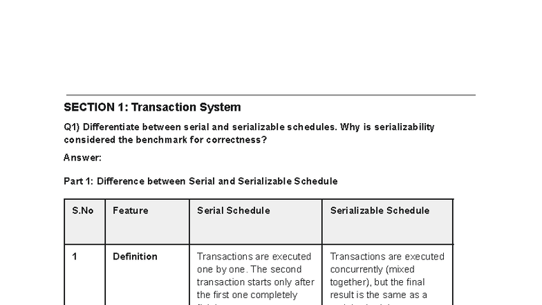 Untitled document (12) - SECTION 1: Transaction System Q1 ...
