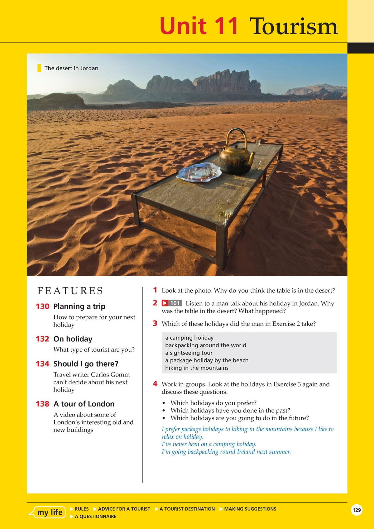 [PDF] - UNIT 11 - Tourism: Exploring Travel Experiences and Tips - Studocu