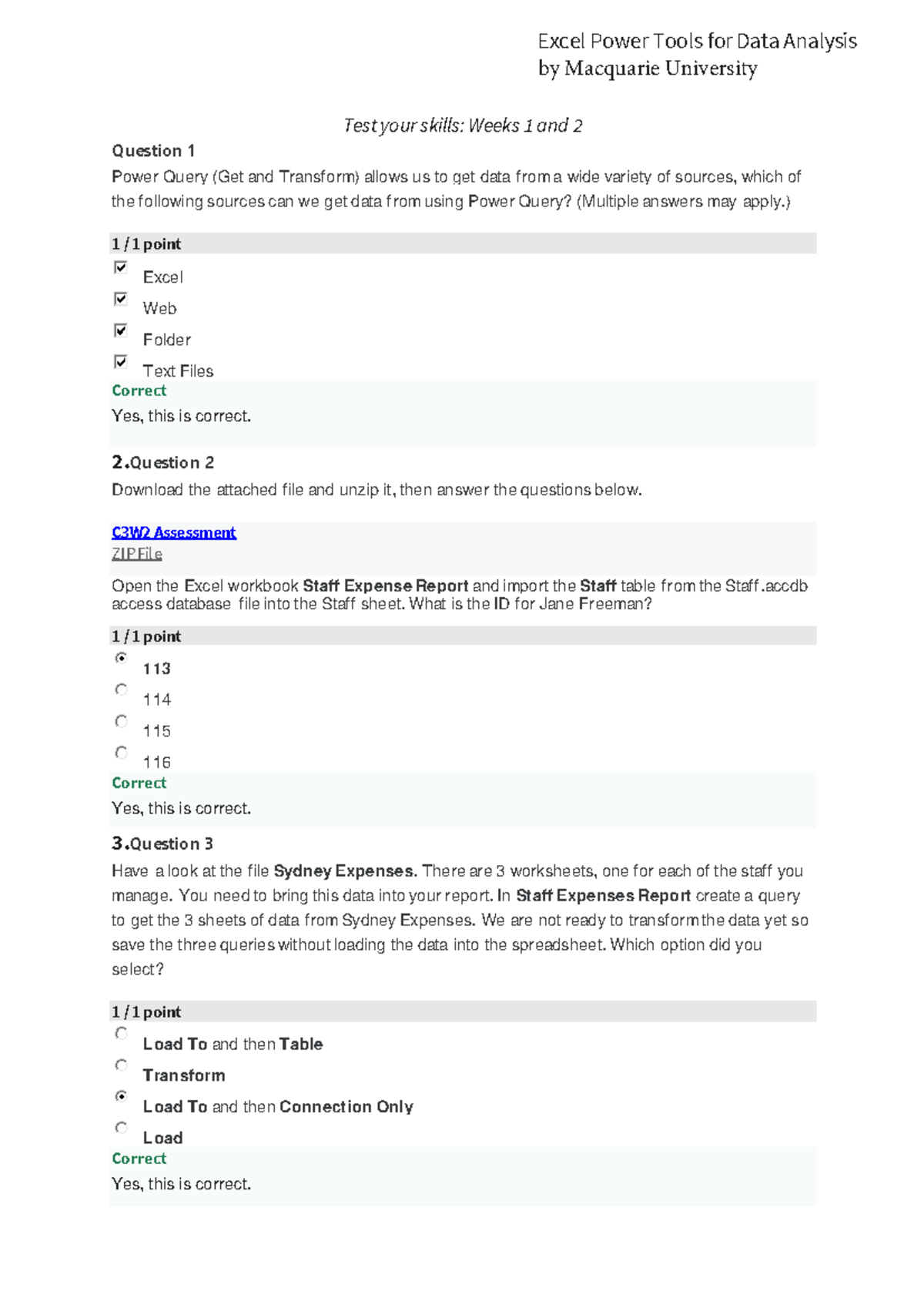 Excel Power Tools for Data Analysis - MIS - BOUN - Studocu