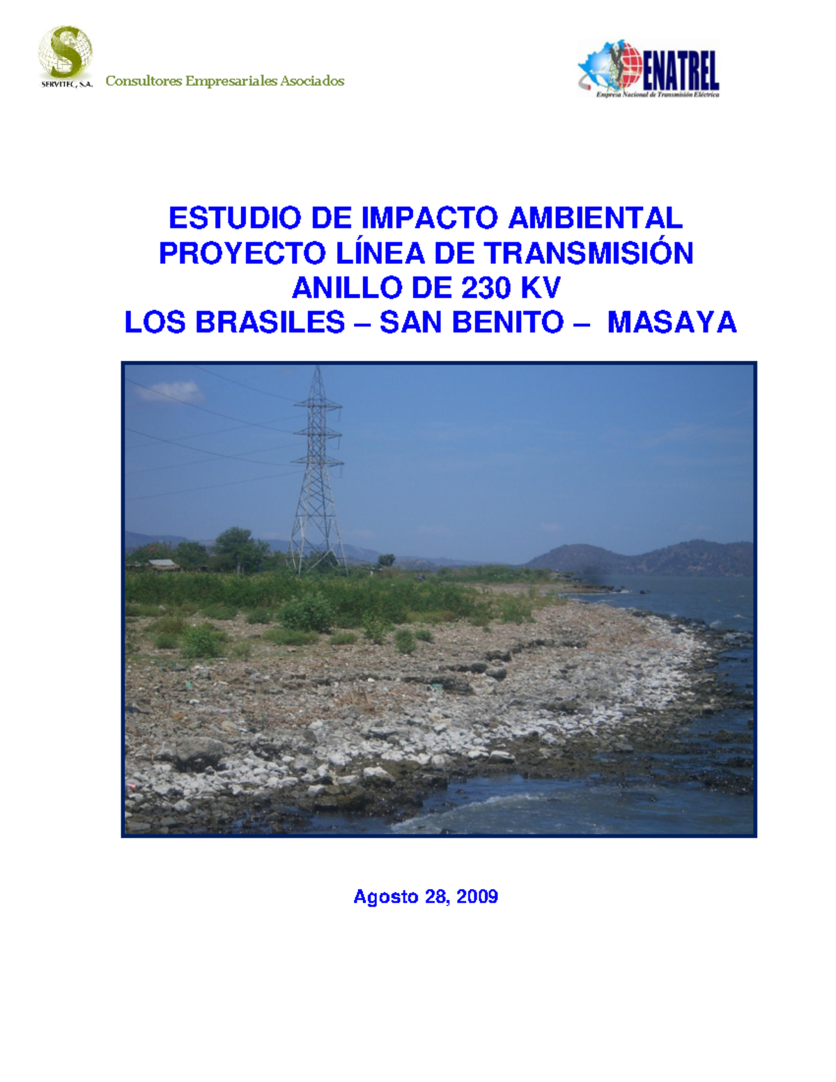 Informe Final: Estudio de Impacto Ambiental Proyecto Transmisión 230 kV Los - Document Preview