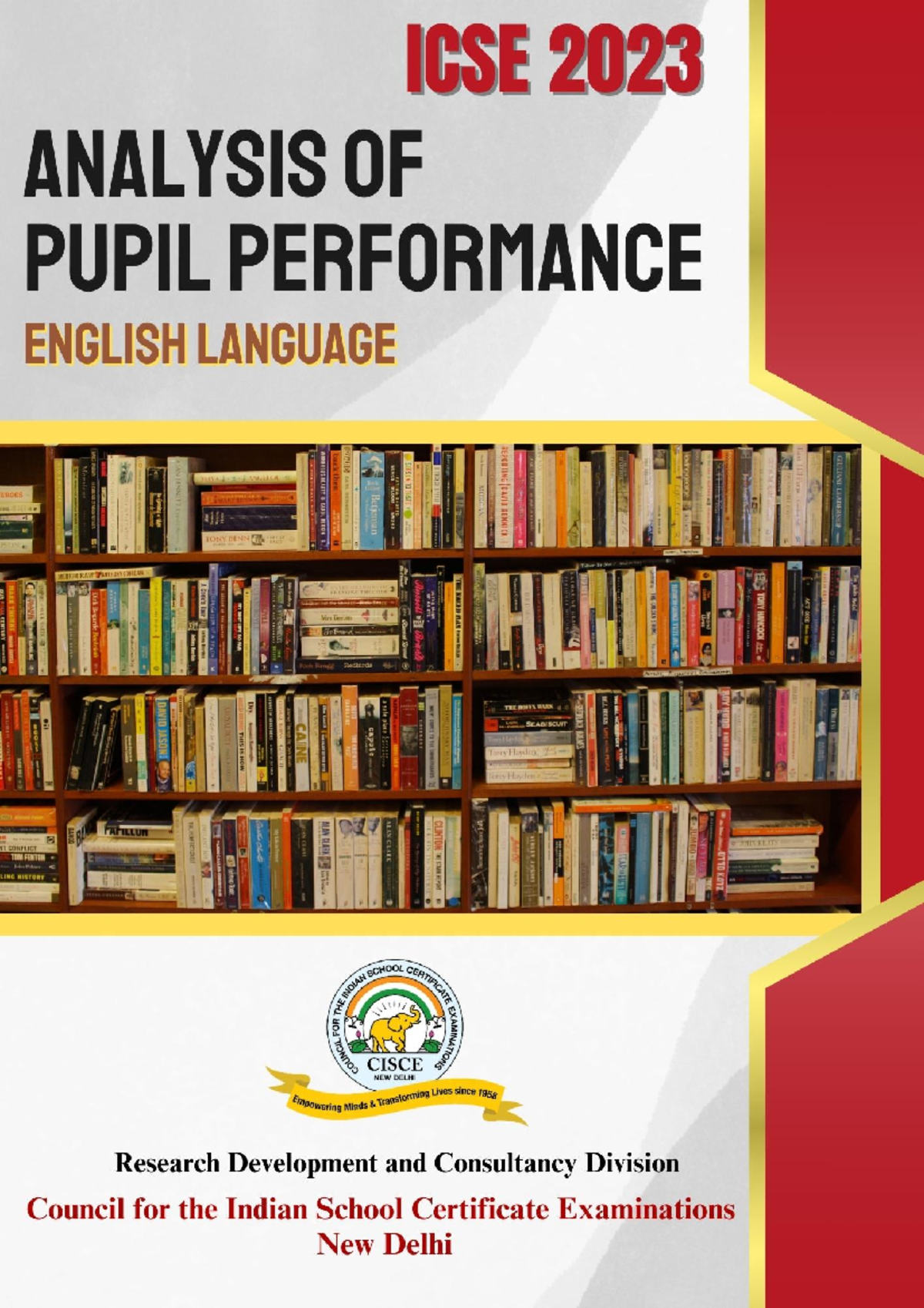 Analysis of Pupil Performance: ICSE & ISC Examinations 2023 - Studocu