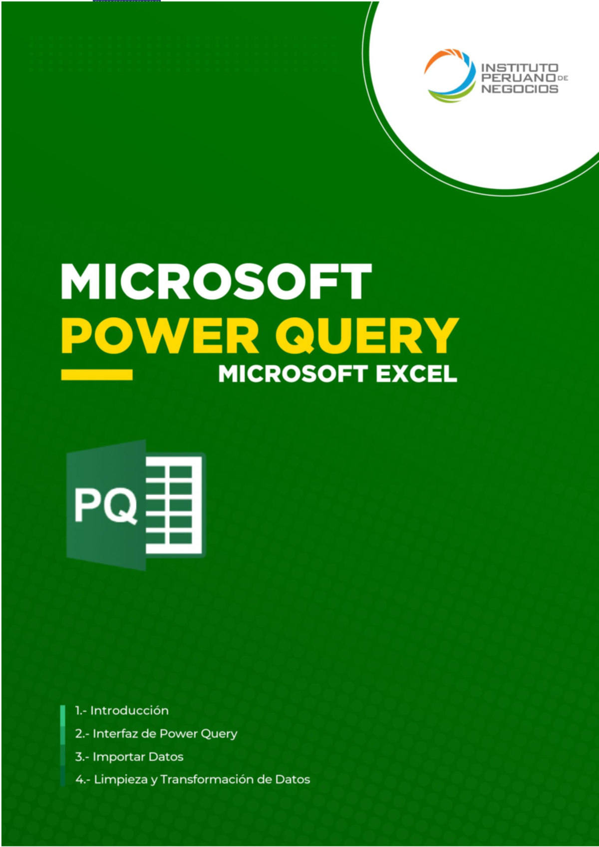 Microsoft Power Query en Excel - Introducción y Guía Completa - Document Preview