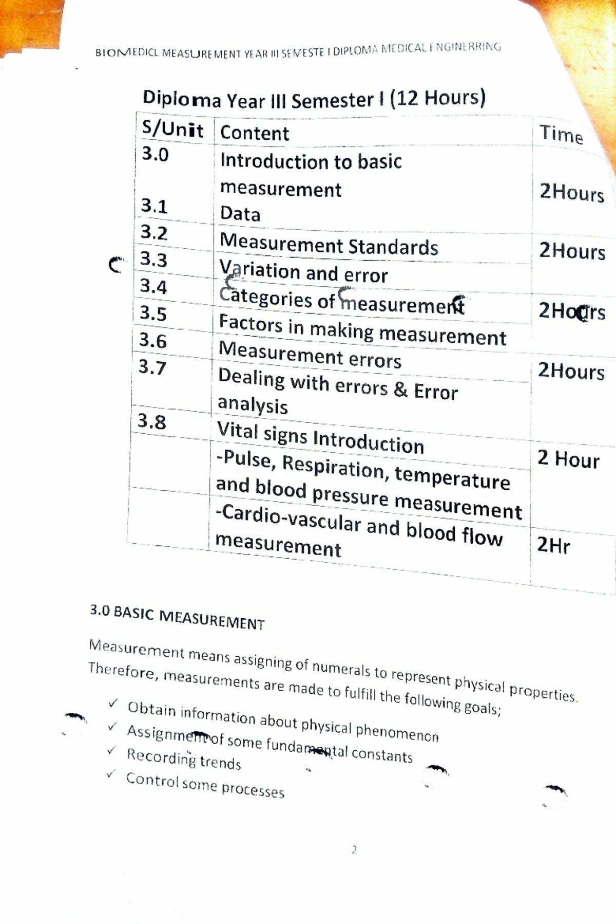 Clinical Eng - Dental - Copy - Department MEDICAL ENGINEERING Course ...