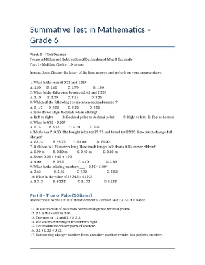 AP4 - Matatag PT4 - Fourth Periodical Examination Guide - Studocu