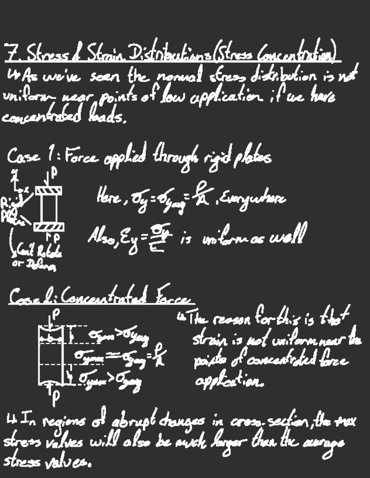 ME2111 Wk5 LN - Lecture Notes on Stress Strain Distributions - Studocu