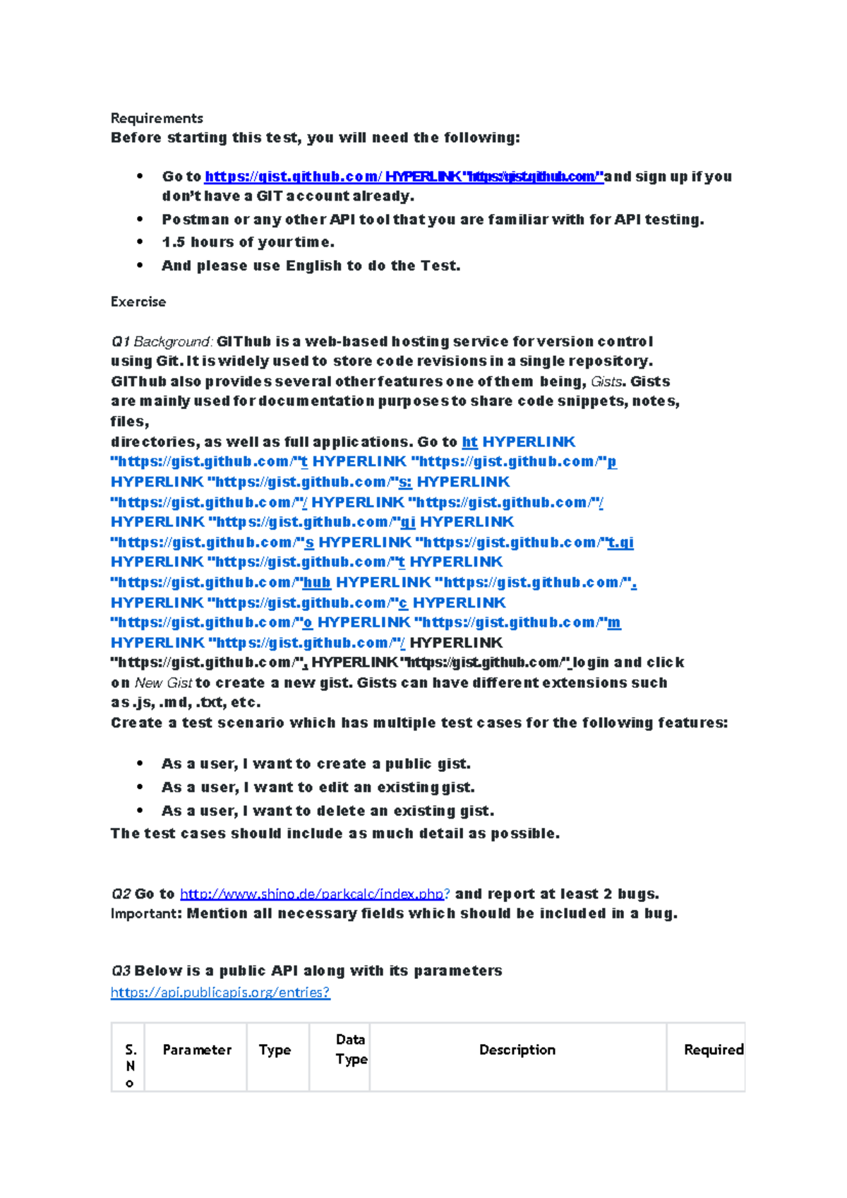 SQA Writ. Test: API Testing & Automation Script Scenarios - Studocu