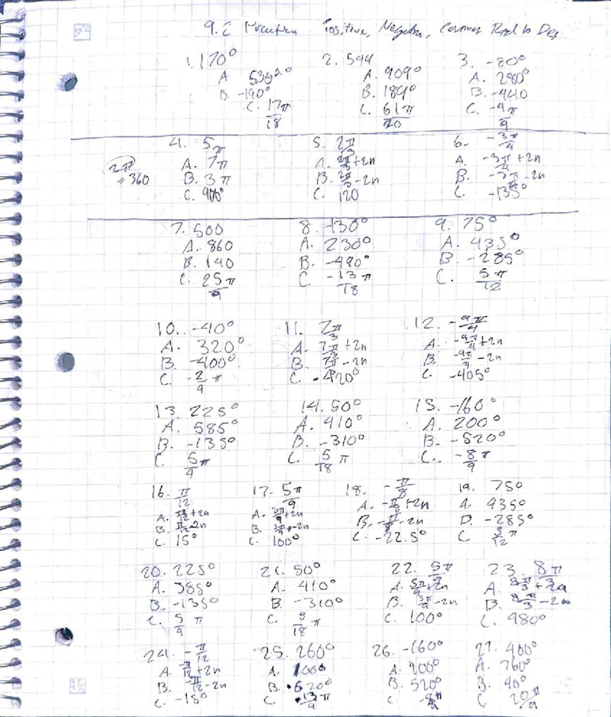 Math Study Notes: Key Concepts and Formulas for Exam Preparation - Studocu