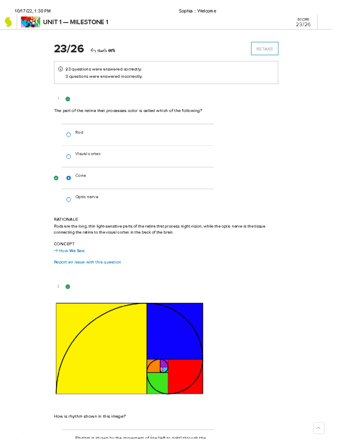 Visual Communication Unit 1 Milestone 1 Study Guide - Studocu