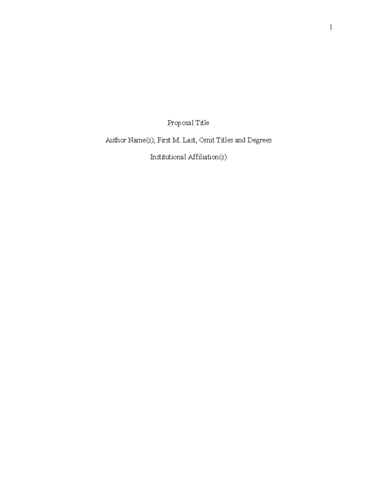 APA Task 2 Proposal Template - Detailed Project Plan and Analysis - Studocu