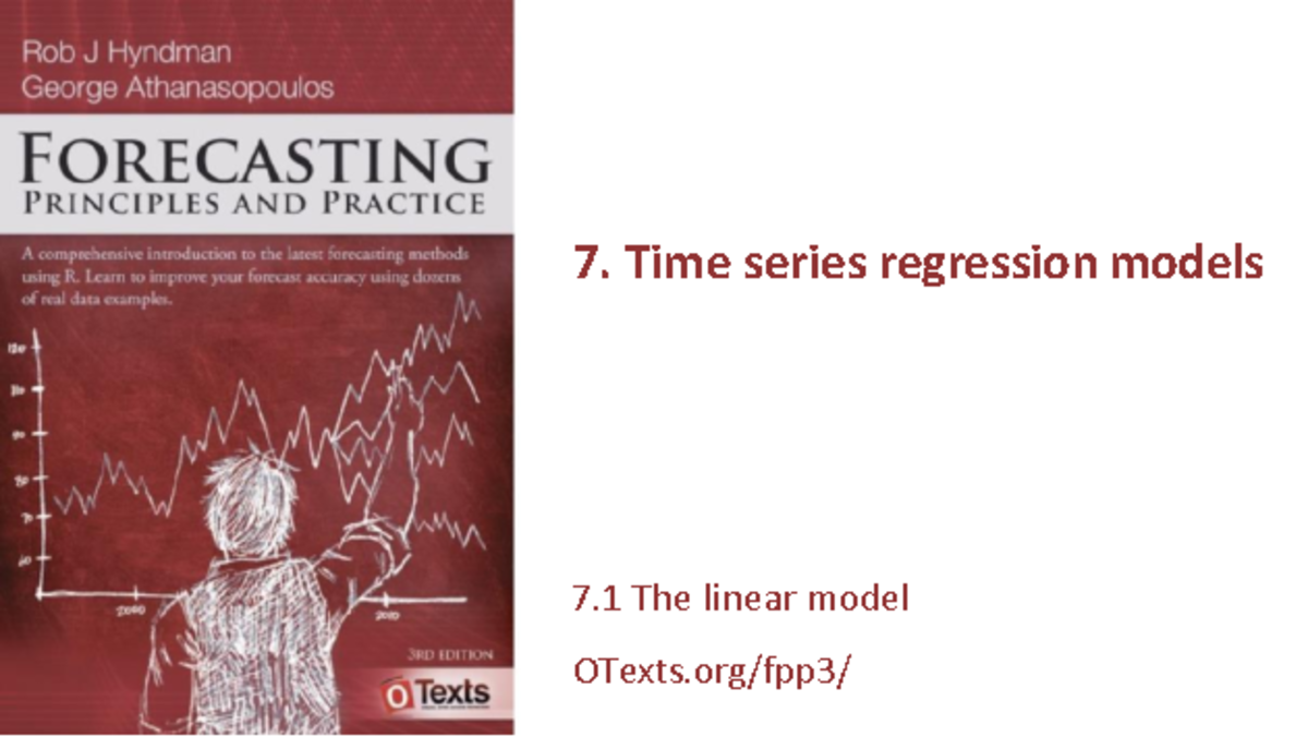 Chapter 7: Time Series Regression Models - Overview and Examples - Studocu