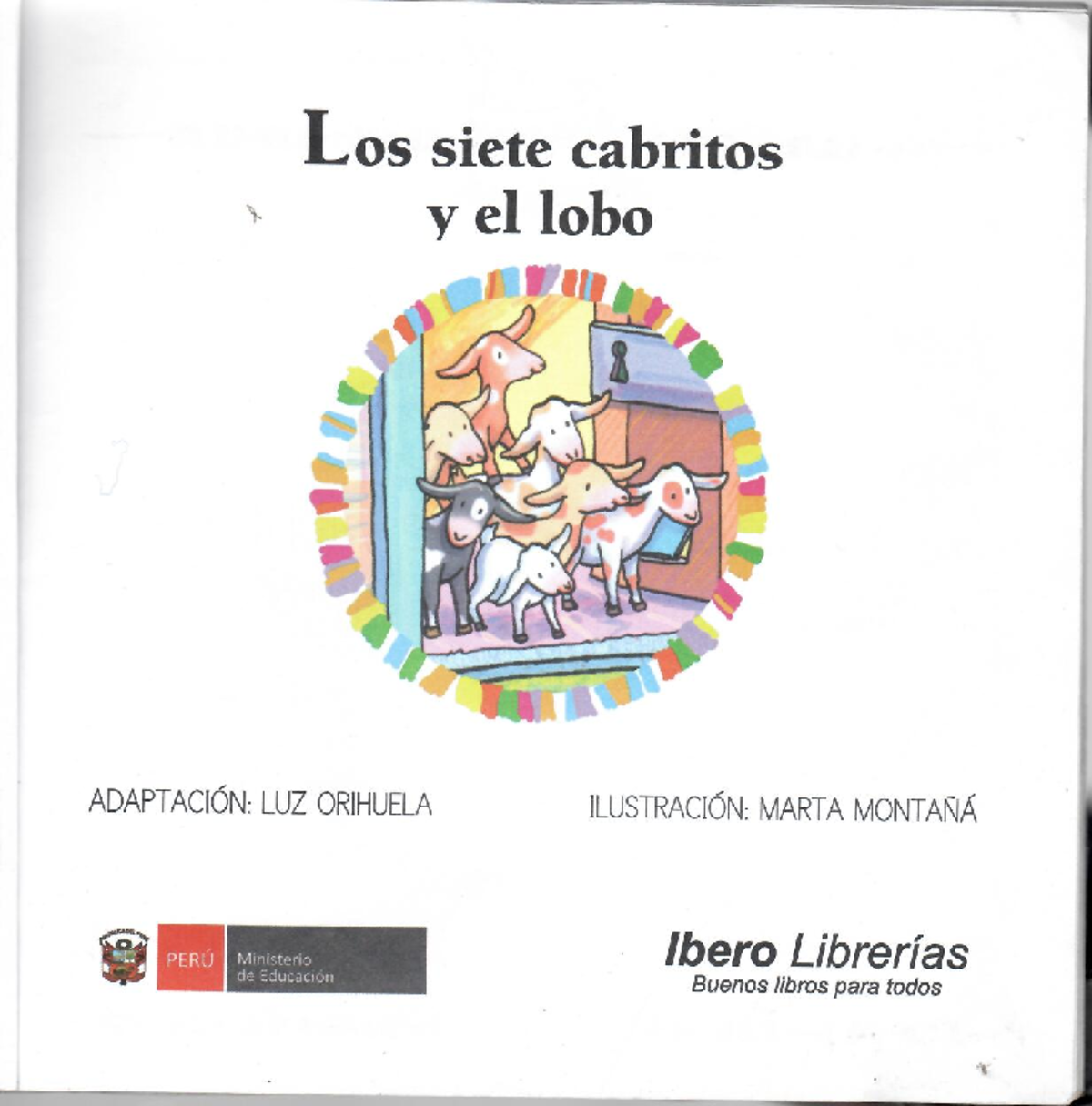 Texto: Los siete cabritos y el lobo - Edición Ibero  - Document Preview