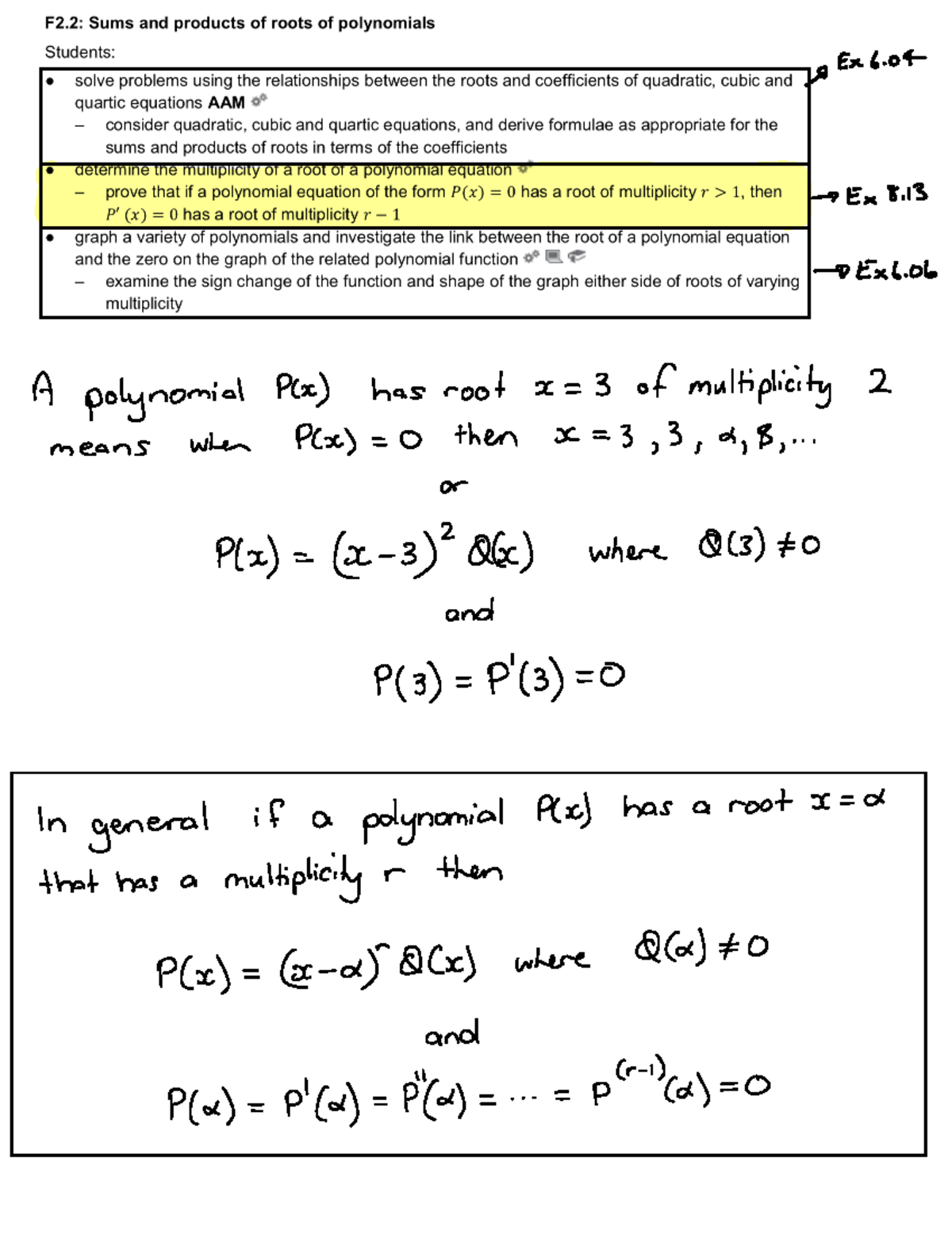 Polynomials and Multiple Roots: Ex 8.13 (EXT) Solutions and Insights ...