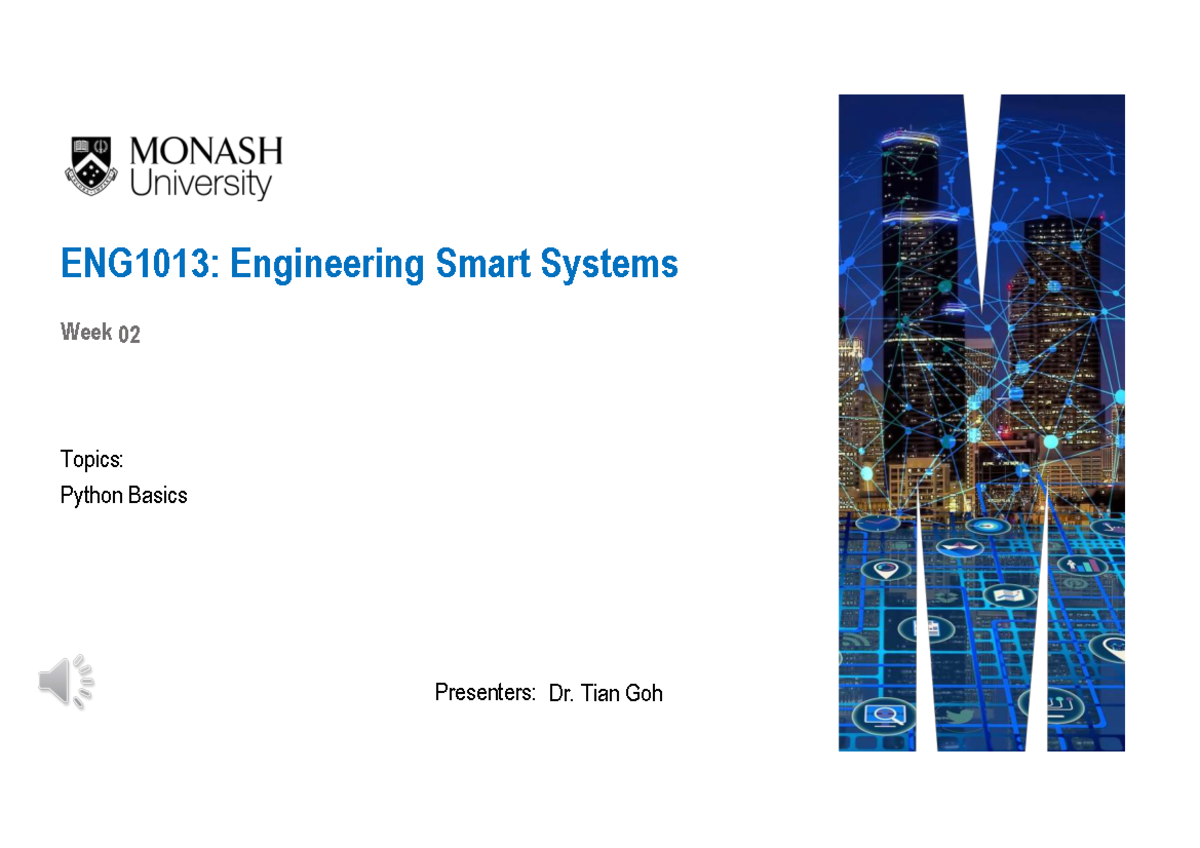 ENG1013 Week 2 Workshop (CL) - ENG1013: Engineering Smart Systems Week ...
