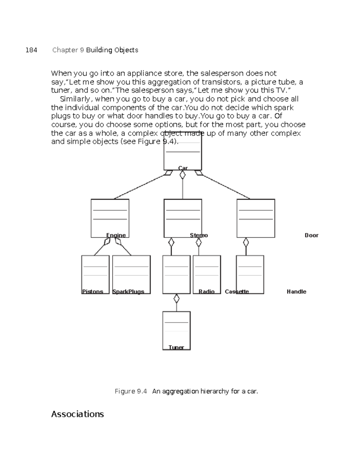 184 Chapter 9: Building Objects in Object-Oriented Design - Studocu
