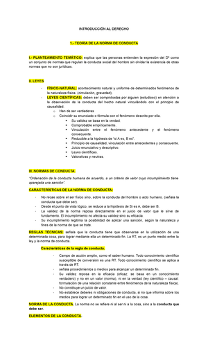 Teoria de la ley completa - Derecho objetivo: es el conjunto de normas ...