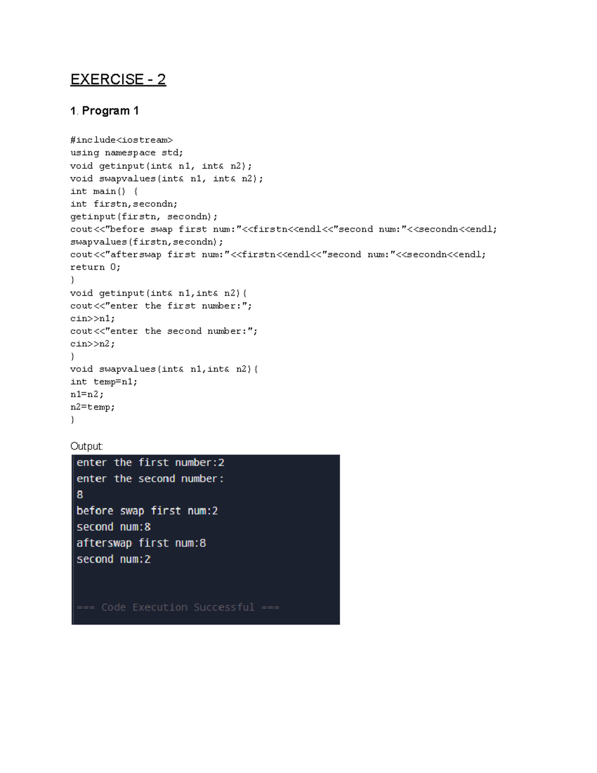C++ Exercise 2: Volume Calculation Programs and Functions - Studocu