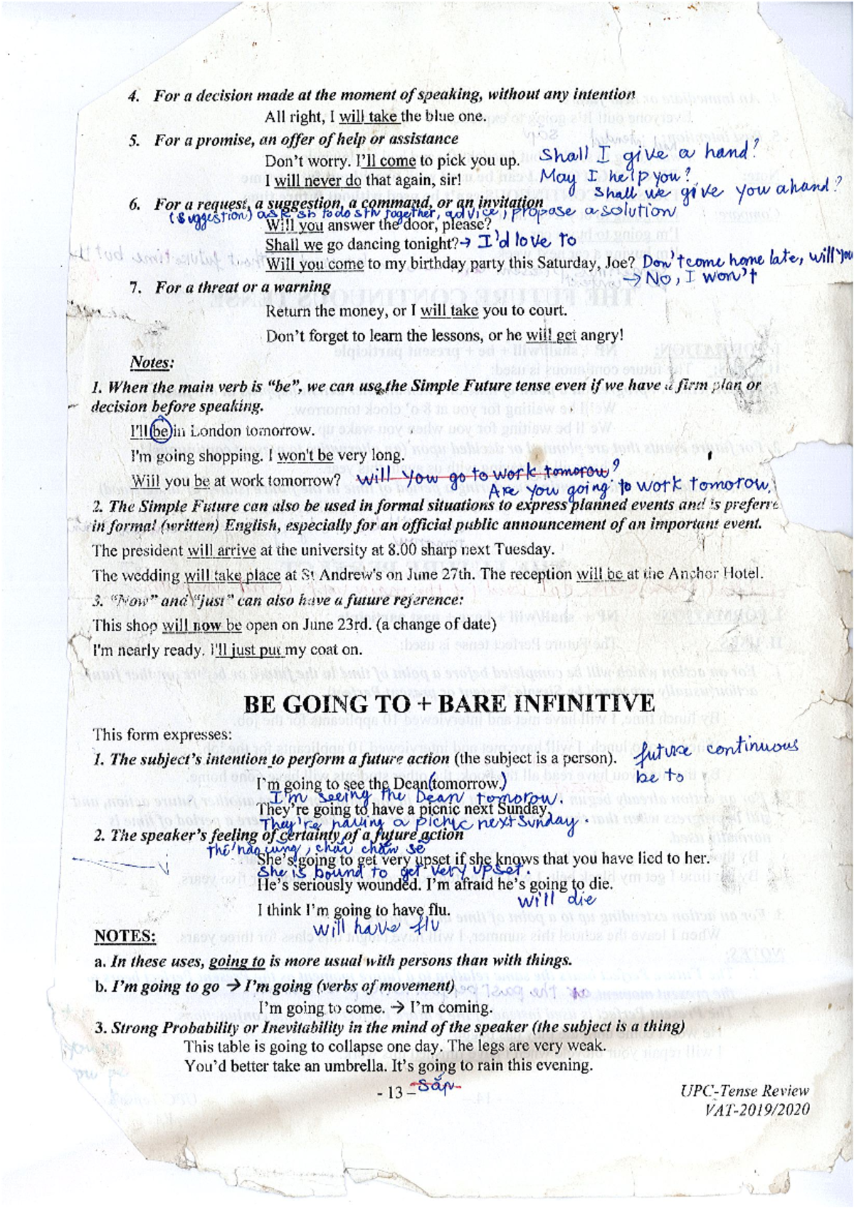 DOC121925-12192025185131: Future Tense Usage and Examples Review - Studocu