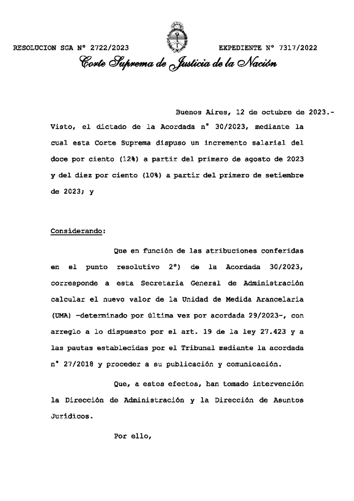 res-2722-2023-csjn-valor-unidad-medida-arancelaria-uma-introducci-n