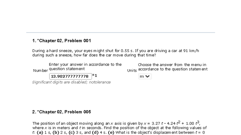 Print Assignment 1.02: Chapter 02 Homework Problems - Studocu