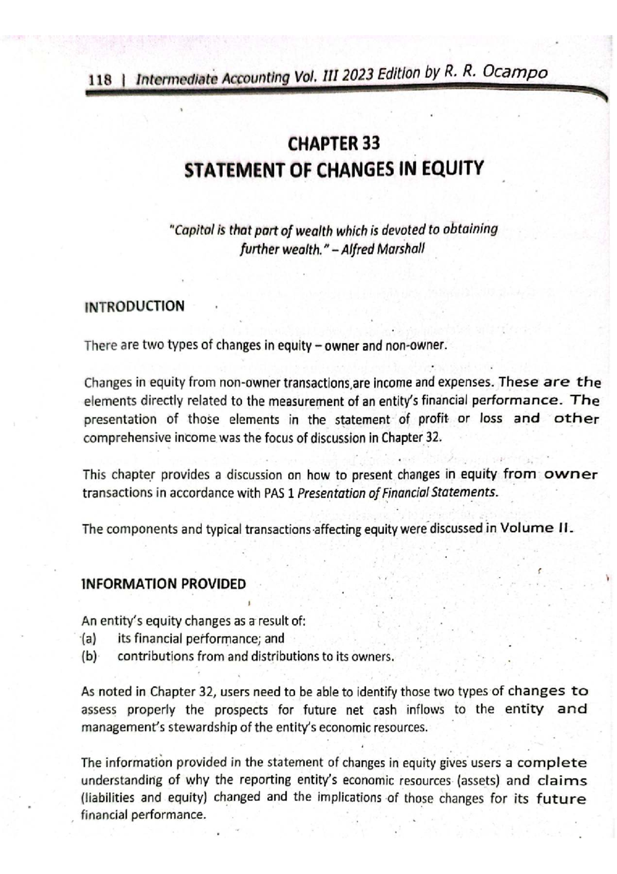 118 Intermediate Accounting Vol. 2023 Edition: Chapter 33 Changes in ...