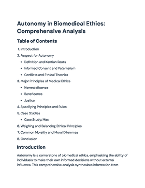 Understanding Informed Consent & Patient Autonomy in Bioethics ...