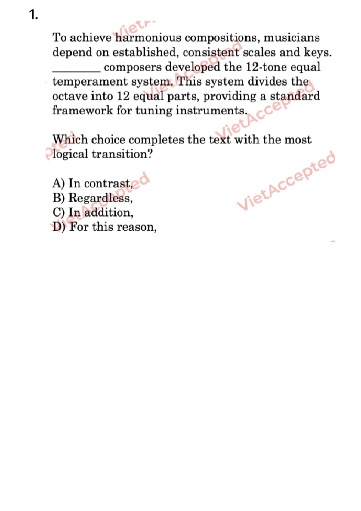 Phase 3 Transition Exercises for Effective Writing - Studocu