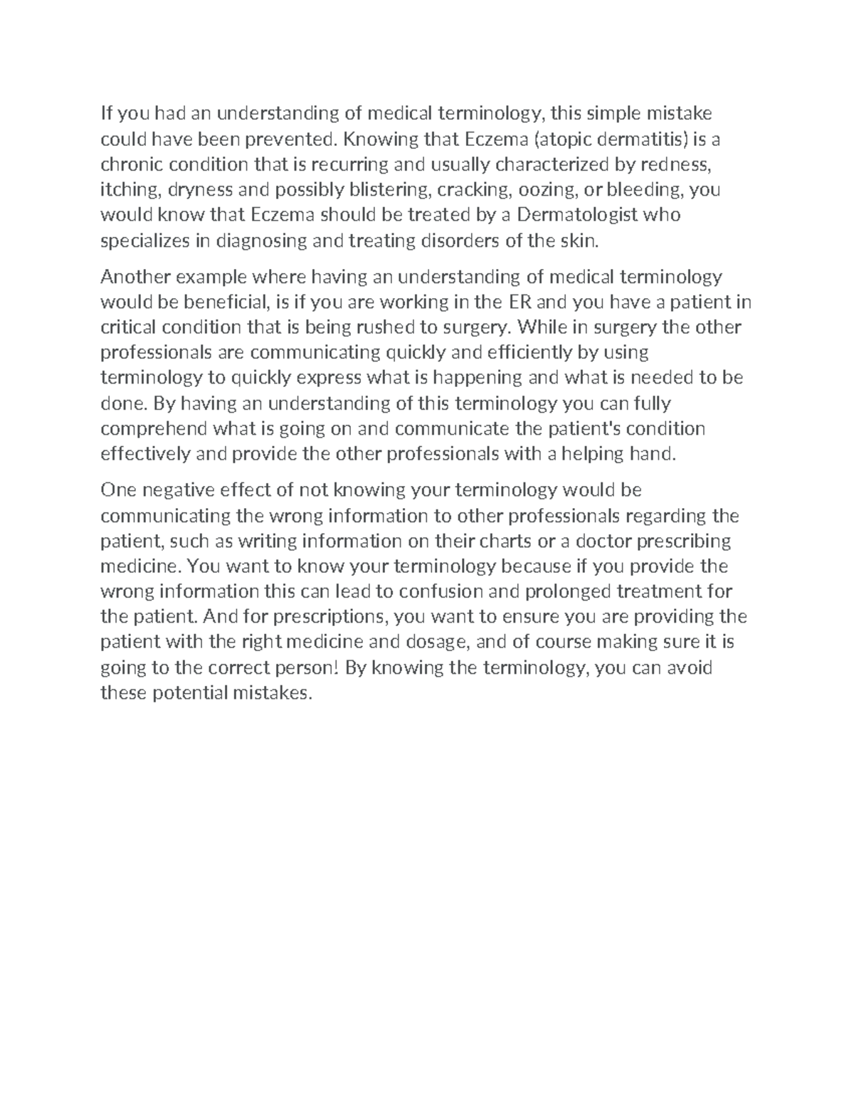 MED 101: Essential Medical Terminology Study Notes for Healthcare Pros ...