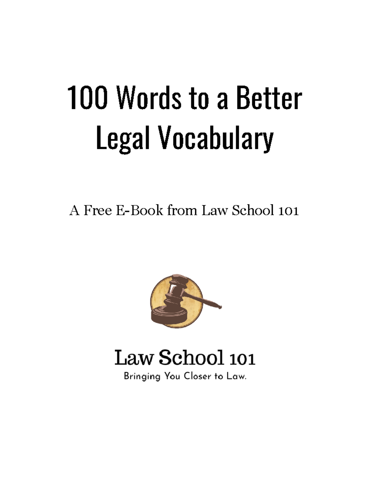 100 Words to a Better Legal Vocabulary - Many of our freedom fighters ...