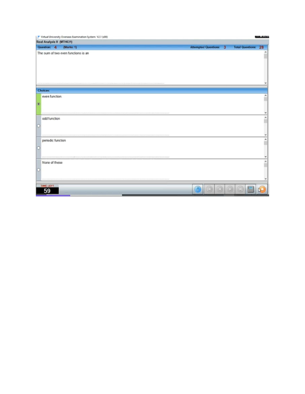 Real Analysis II (MTH631) Exam Questions & Answers - Studocu