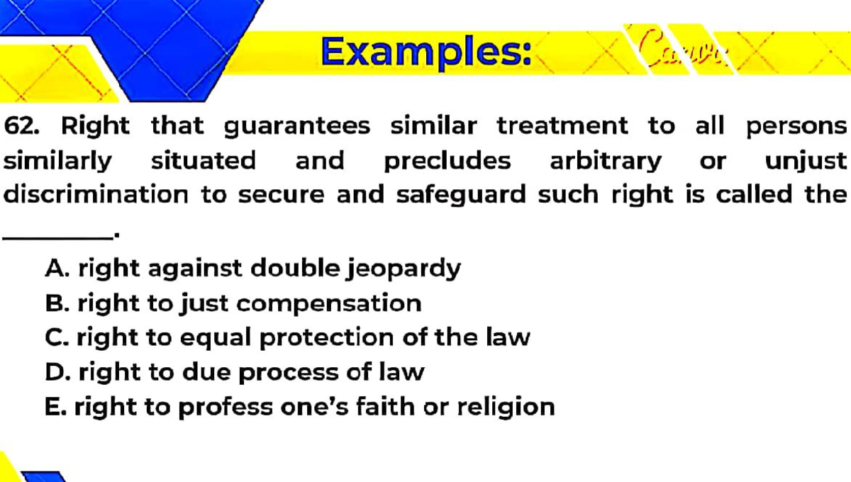 MATH432 217 - Equal Protection Rights and Discrimination Cases - Studocu