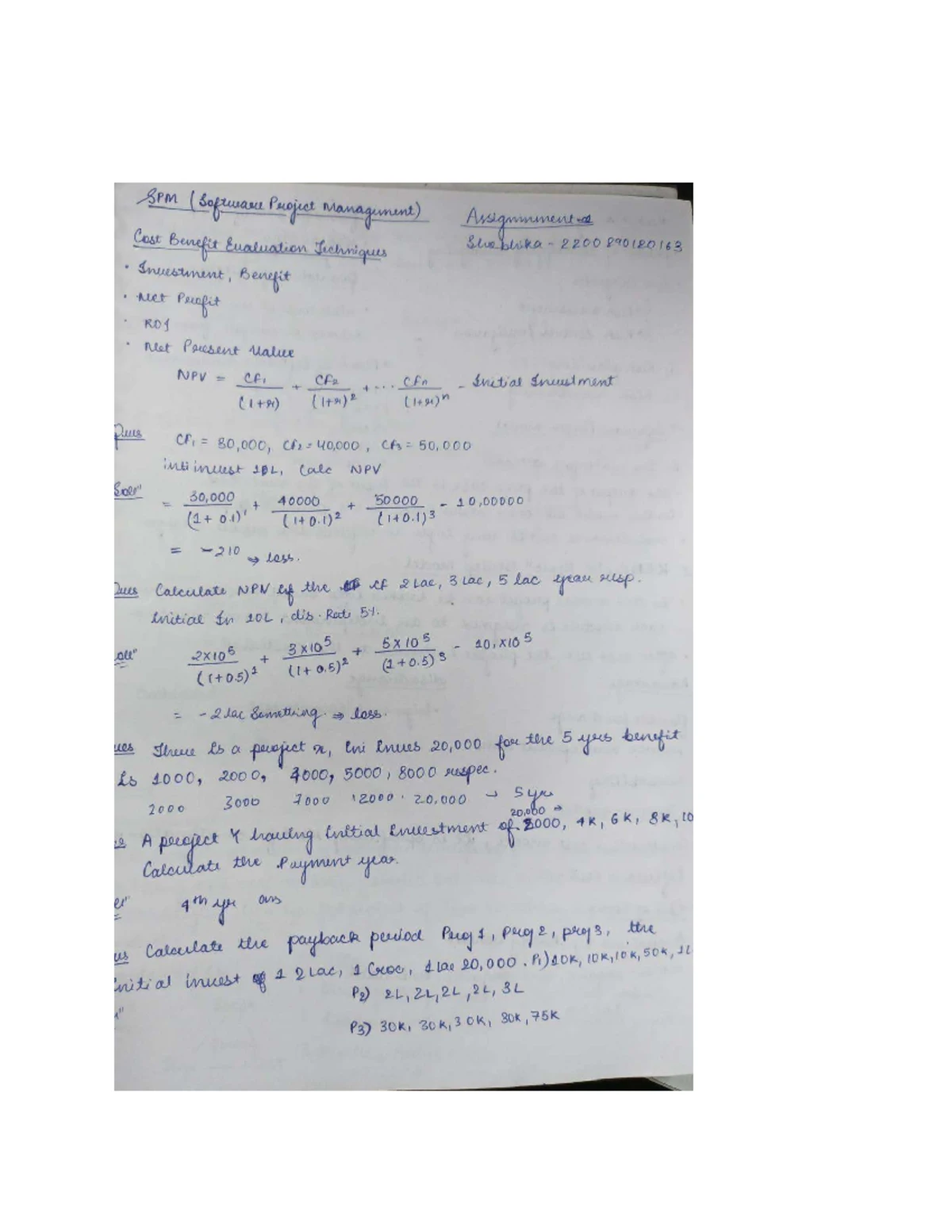 SPM UNIT 4 Notes - Helpful for better understanding. - Start UNIT IV ...