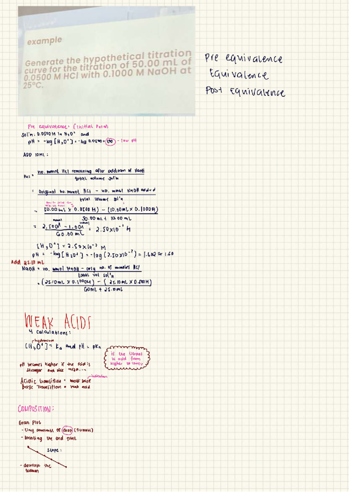 Finals W1 - A short notes for analytical chemistry - example Generate ...
