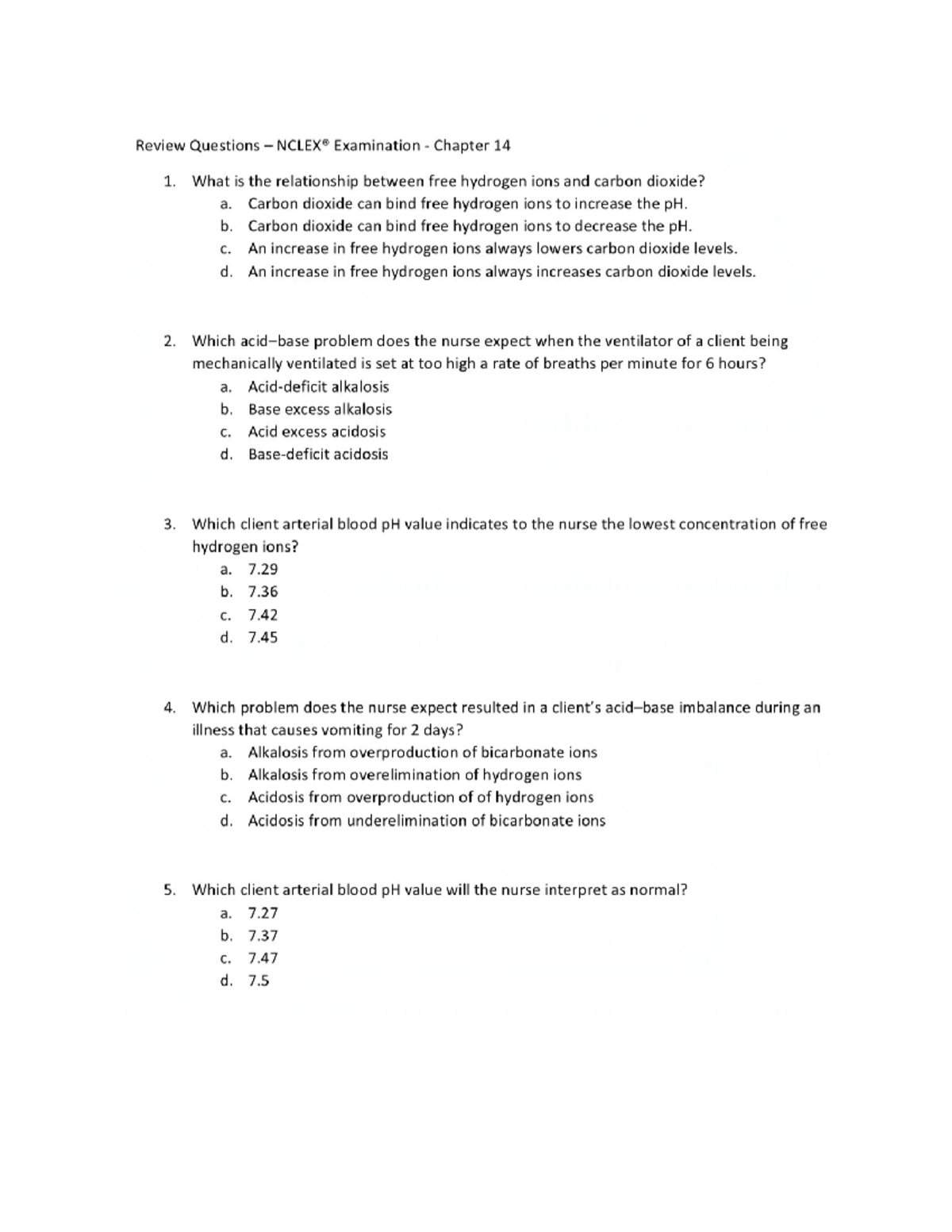 Comprehensive Practice Questions for Upcoming Assessments - Studocu