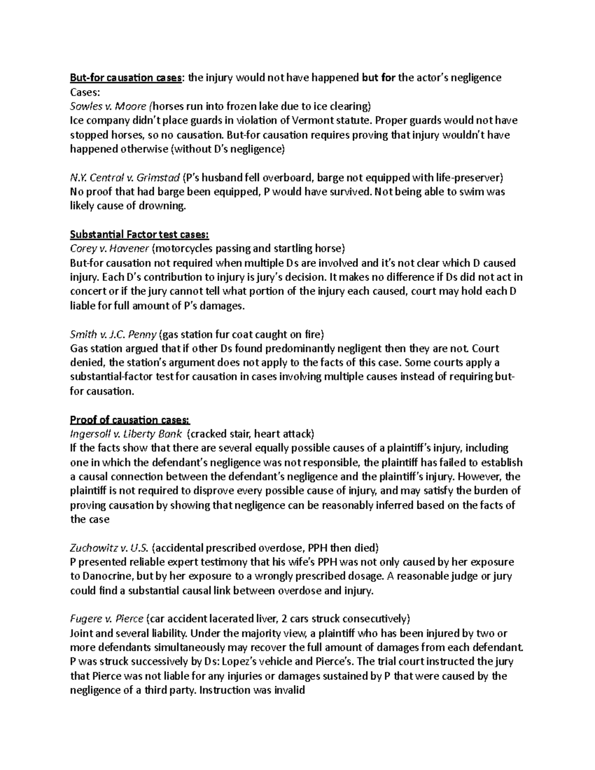 Causation in Law: A Deep Dive into Proving Liability and Responsibility ...